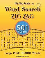 Algopix Similar Product 8 - My Big Book Of Word Search 501 Zig Zag