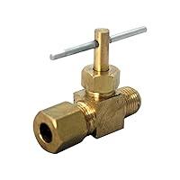 Algopix Similar Product 5 - JMF Brass Needle Valve