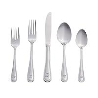 Algopix Similar Product 14 - RiverRidge Monogrammed Beaded Flatware
