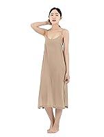Algopix Similar Product 8 - Cotton Full Slip Under Dress Midi