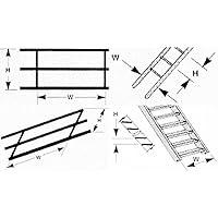 Algopix Similar Product 12 - Plastruct SRS4 HO Stair Rail 2