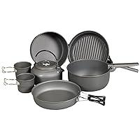 Algopix Similar Product 8 - NDUR Cookware Mess Kit with Kettle