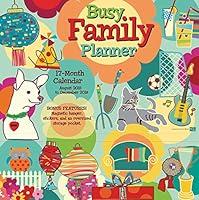 Algopix Similar Product 12 - Busy Family 2019 18Month Wall Calendar
