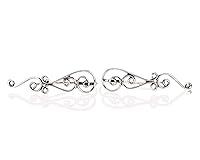 Algopix Similar Product 17 - Ear Climbers Silver Crawlers Earrings