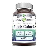 Algopix Similar Product 9 - Amazing Formulas Black Cohosh 540 Mg