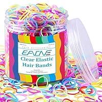Algopix Similar Product 13 - EAONE 2000 Pieces Colorful Elastic Hair
