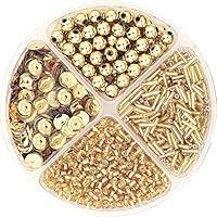 Algopix Similar Product 19 - KnorrPrandell Beads and Sequins Set Gold
