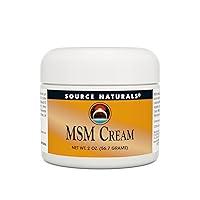 Algopix Similar Product 4 - Source Naturals MSM Cream  Contains
