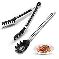 Algopix Similar Product 10 - Nryul 2 Pieces Spaghetti Spoon and