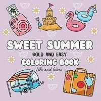 Algopix Similar Product 18 - Sweet Summer Coloring Book Simple