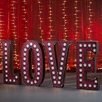 Algopix Similar Product 16 - 4 ft 4 in 3D Valentine Lighted Love