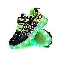 Algopix Similar Product 17 - YUNICUS Toddler Girl Sneakers Kids LED