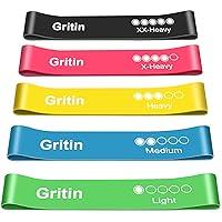 Algopix Similar Product 8 - Gritin Resistance Bands Set of 5