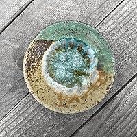 Algopix Similar Product 11 - Geode Ring Dish in Green and Copper