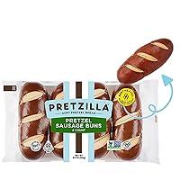 Algopix Similar Product 19 - Pretzilla Frozen Sausage Bun Pretzel
