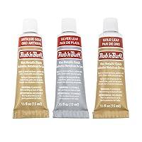 Algopix Similar Product 12 - RubNBuff 3 Color Assortment Silver