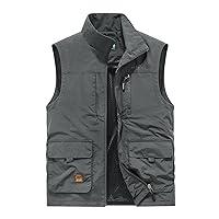 Algopix Similar Product 14 - Mens Outdoor Vest Lightweight