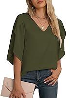 Algopix Similar Product 13 - Jouica Womens Summer Sleeveless Chiffon