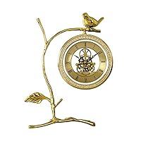 Algopix Similar Product 19 - ZTHYSHXA Table Clock ﻿ Bird Shaped Desk