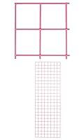Algopix Similar Product 8 - 2 x 6 Foot Hot Pink Wire Grid Panel 