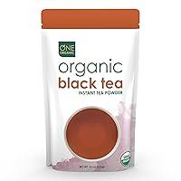 Algopix Similar Product 2 - ONE ORGANIC Instant Tea Powder Black