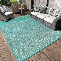 Algopix Similar Product 4 - Outdoor Rug Carpet Waterproof 6x9 ft