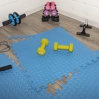 Algopix Similar Product 19 - ottomanson EVA Foam Tile Mat 24 Sq