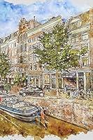 Algopix Similar Product 12 - Amsterdam Canal Notebook