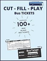 Algopix Similar Product 19 - CutFillPlay Bus Tickets Blank Bus