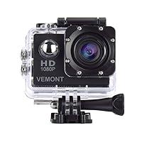 Algopix Similar Product 19 - VEMONT Action Camera 1080P 12MP Sports