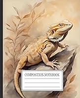 Algopix Similar Product 16 - Bearded Dragon Composition Notebook