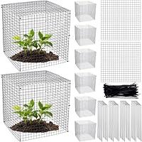 Algopix Similar Product 8 - Zubebe 8 Pack Small Wire Plant