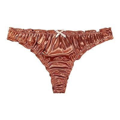 Women Funny Lingerie G-string Briefs Soft Cotton Underwear