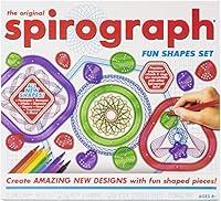 Algopix Similar Product 19 - Spirograph  Fun Shapes Drawing Art Set