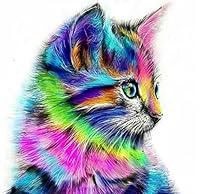 Algopix Similar Product 20 - AIRDEA DIY 5D Cat Diamond Painting Kits