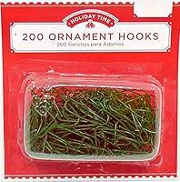 Algopix Similar Product 3 - Christmas Mini Ornament Hooks100