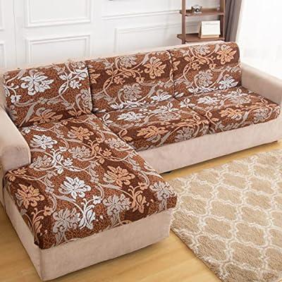 Best Deal for Printing Stretch Couch Cushion Cover, Non Slip Sofa Cushion