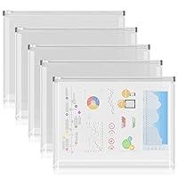 Algopix Similar Product 2 - FYY 5PCS Plastic Envelopes A5 Size