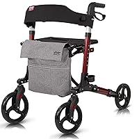 Algopix Similar Product 9 - Vive Mobility Rollator Walker  Folding