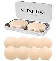 Algopix Similar Product 9 - QUXIANG 4 Pairs Pasties Women Nipple