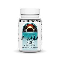 Algopix Similar Product 19 - Source Naturals MegaGLA 300  Borage