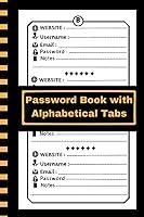 Algopix Similar Product 12 - Password Book with Alphabetical Tabs