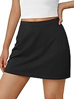 Algopix Similar Product 8 - Trendy Queen Womens Black Skort Woman