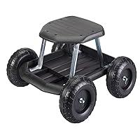 Algopix Similar Product 2 - Rolling Garden Cart Scooter with Seat