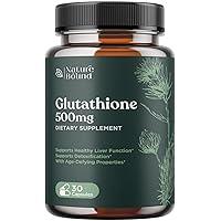 Algopix Similar Product 1 - Pure Glutathione Supplement 500 mg GSH