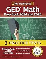 Algopix Similar Product 3 - GED Math Prep Book 2024 and 2025