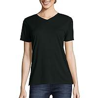 Algopix Similar Product 15 - Hanes Sport VNeck TShirt CoolDRI