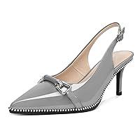 Algopix Similar Product 14 - YODEKS Slingback Pumps for Women