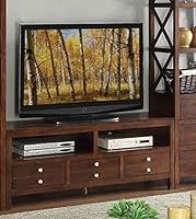 Algopix Similar Product 8 - Benjara Benzara Wooden TV Stand With