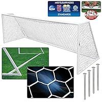 Algopix Similar Product 18 - AGORA Euro Pro Soccer Goal Kit - 8'x24'